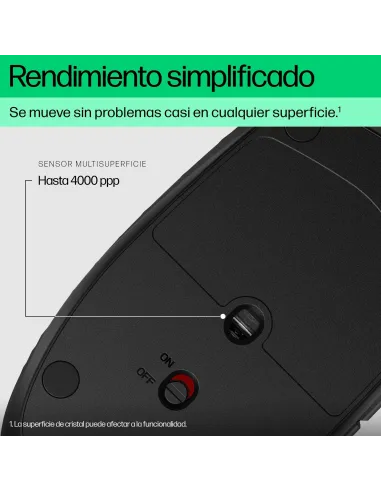 Ratón Bluetooth programable HP 420 Negro