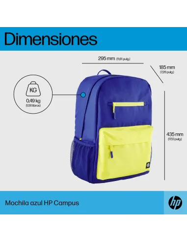 Mochila HP Campus Azul