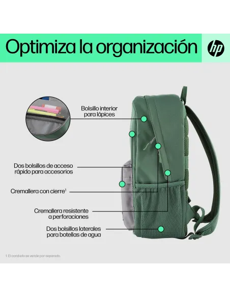 Mochila HP Campus Verde