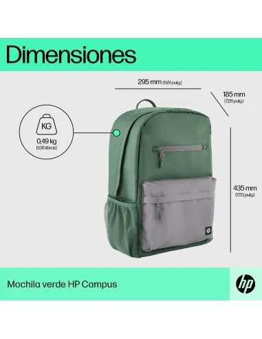 Mochila HP Campus Verde