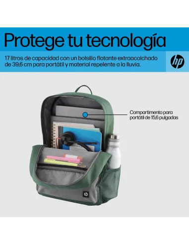 Mochila HP Campus Verde