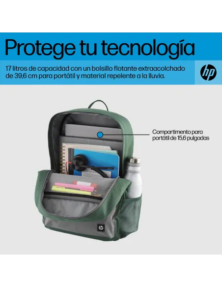 Mochila HP Campus Verde