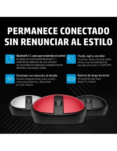 Ratón Bluetooth HP 240 blanco