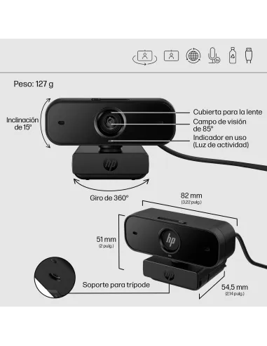 Cámara web FHD HP 430