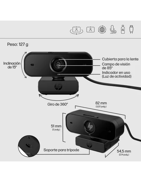 Cámara web FHD HP 430