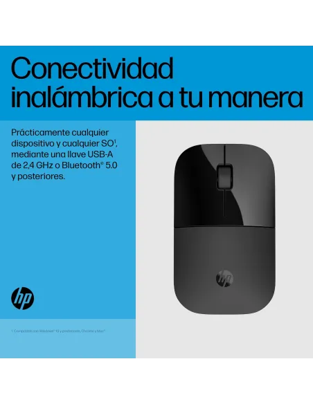 Ratón Inalámbrico HP Z3700 Negro Dual