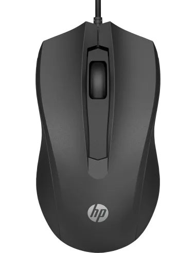 HP 100 Negro Ratón con cable