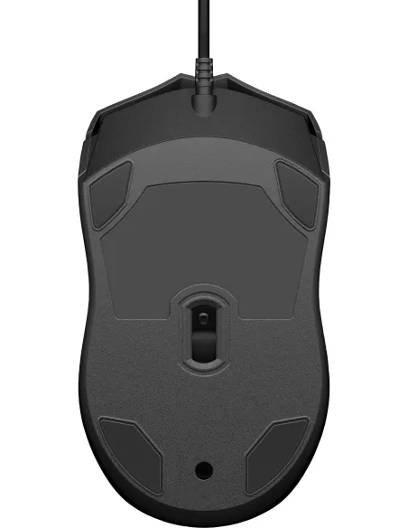 Ratón con cable HP 100 Negro