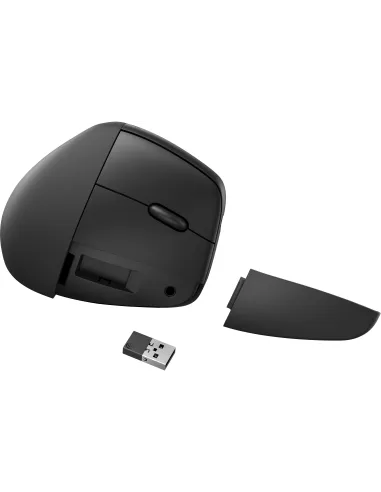 Ratón inalámbrico ergonómico HP 920 Negro