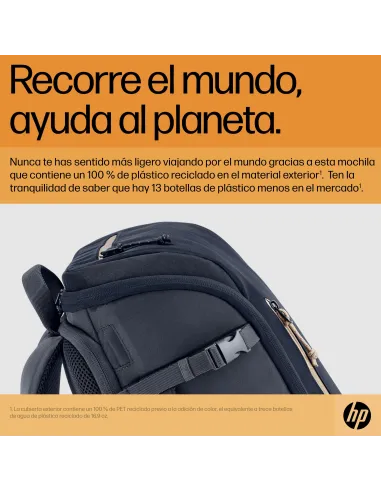 Mochila HP Travel Azul y Gris