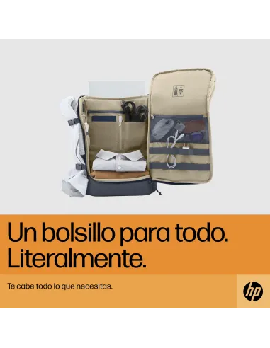 Mochila HP Travel Azul y Gris