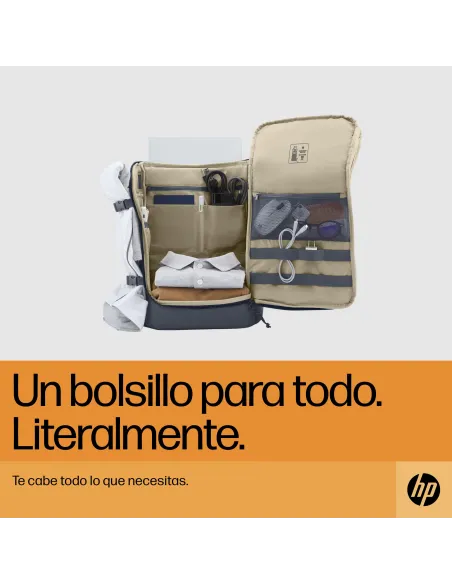 Mochila HP Travel Azul y Gris