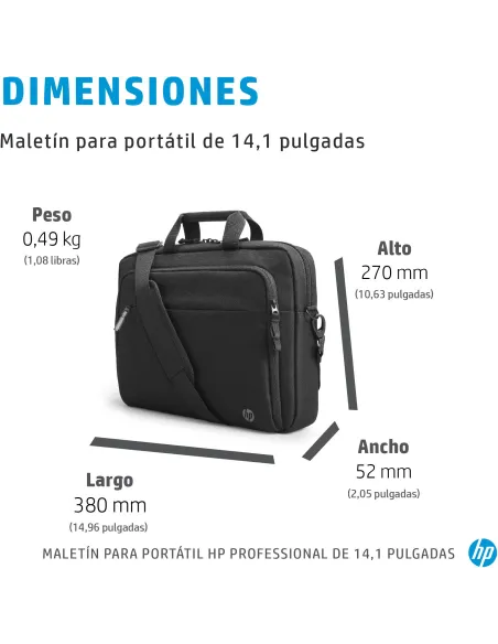 Maletin HP Professional Negro