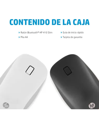 Ratón Inalámbrico HP 410 Plata