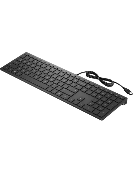 Teclado con Cable HP Pavilion 300 Negro