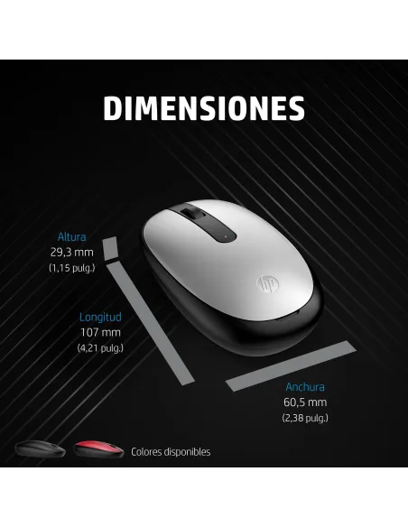 Ratón Inalámbrico HP 240 Empire Rojo