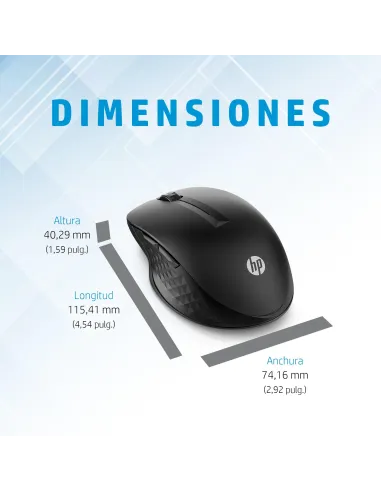 Ratón Inalámbrico HP 430 Negro