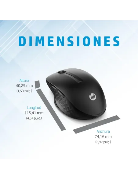 Ratón Inalámbrico HP 430 Negro