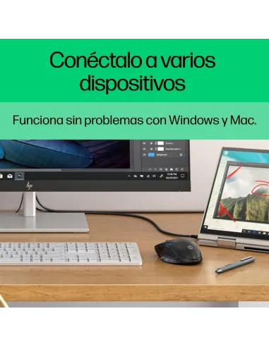 Ratón Inalámbrico HP 430 Negro