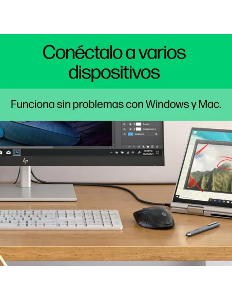 Ratón Inalámbrico HP 430 Negro