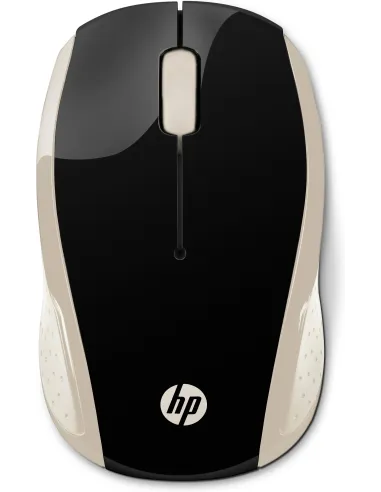 HP 200 Dorado Ratón Inalámbrico 1200DPI