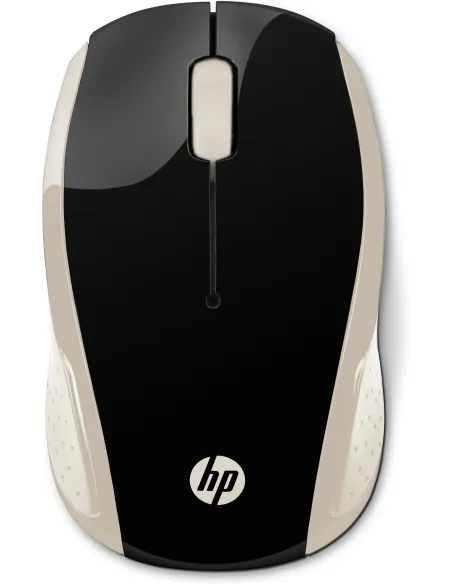 HP 200 Dorado Ratón Inalámbrico 1200DPI