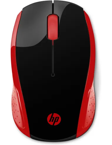 HP 200 Rojo Imperial Ratón Inalámbrico 1000DPI