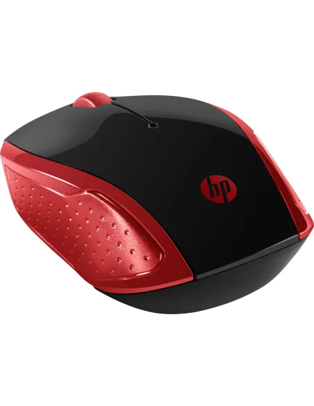 Ratón Inalámbrico HP 200 Rojo Imperial