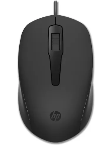 HP 150 Negro Ratón con Cable 1600 DPI