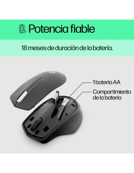 Ratón Inalámbrico HP 280 Negro