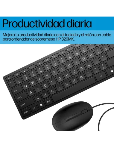 Combo de Teclado y Ratón HP 320MK