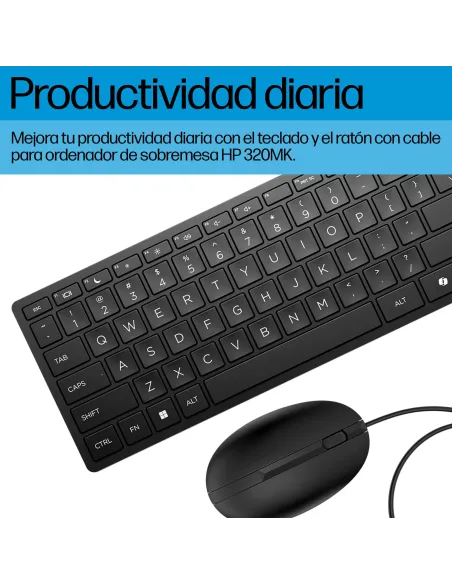 Combo de Teclado y Ratón HP 320MK