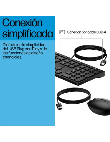 Combo de Teclado y Ratón HP 320MK