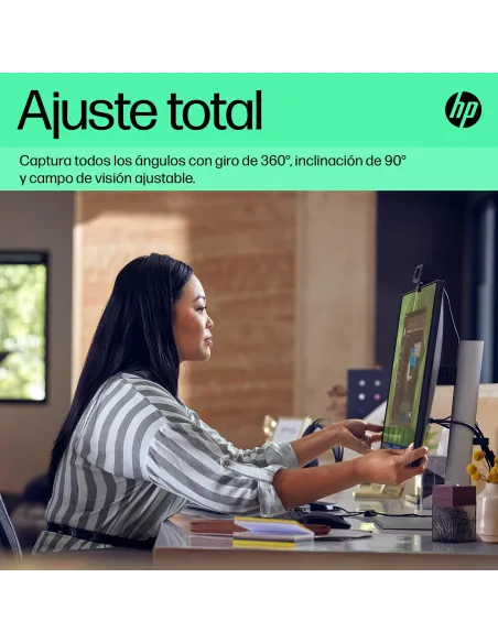 Cámara web HP 625 Negro