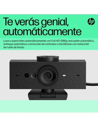 Cámara web HP 625 Negro