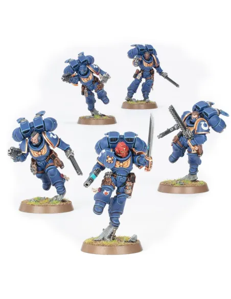 Intercesores de Asalto con propulsores de salto Assault Intercessors with Jump Packs Space Marines Warhammer 40.000