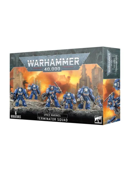 Escuadra de Exterminadores Terminator Squad Space Marines Warhammer 40.000