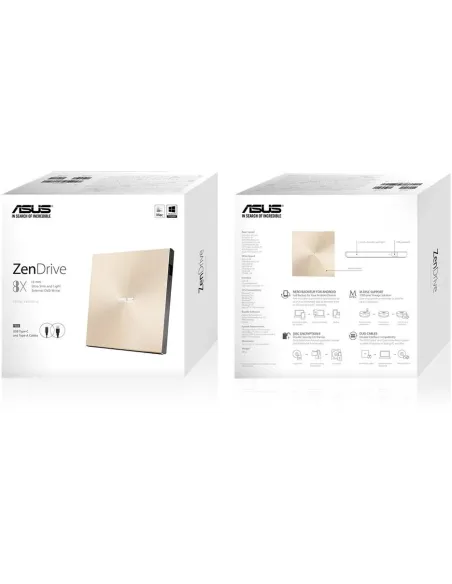 Unidad de Disco Óptica Asus ZenDrive U9M