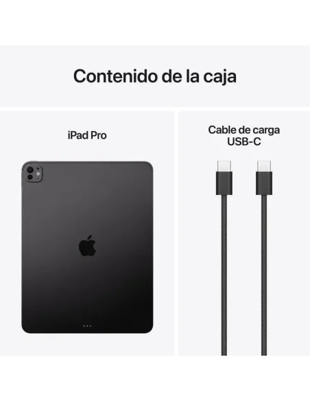 Tablet Apple iPad Pro M5 13" WiFi 12GB/512GB Negro Espacial