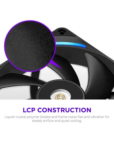 Ventilador NZXT F280X RGB Negro