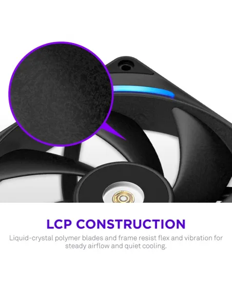 Ventilador NZXT F280X RGB Negro