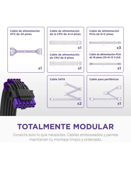 Fuente de Alimentación NZXT C850 Gold Core Negra