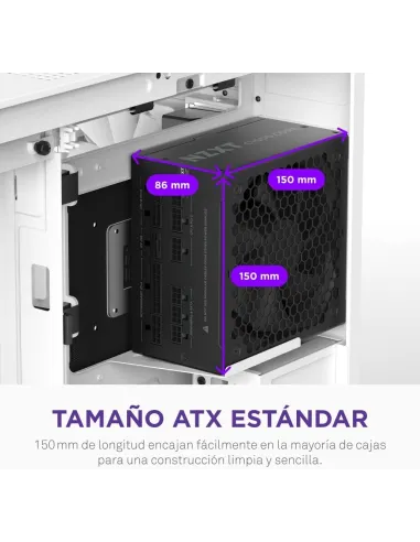 Fuente de Alimentación NZXT C750 Gold Core Negra