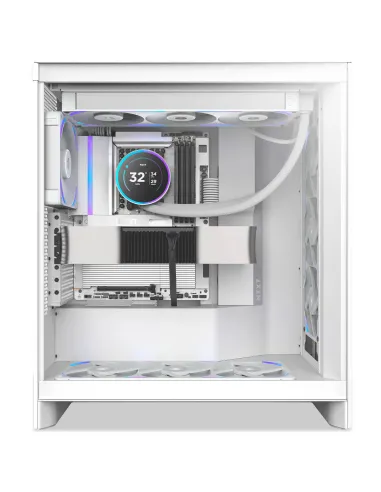 Ventilador NZXT F360X RGB Blanco