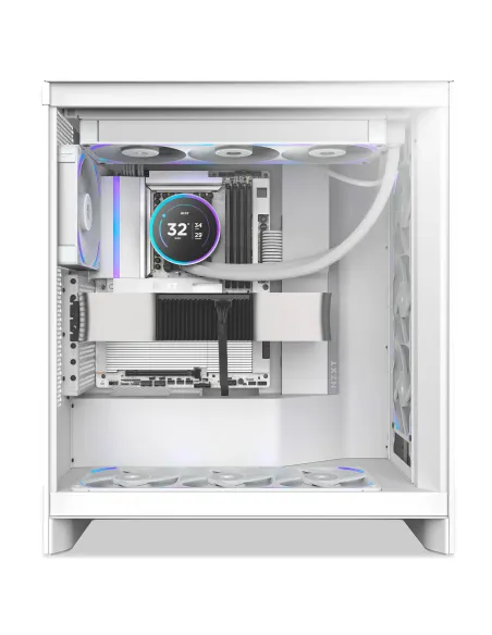Ventilador NZXT F360X RGB Blanco