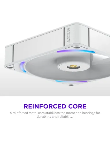 Ventilador NZXT F140X RGB Blanco