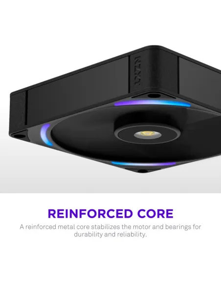 Ventilador NZXT F140X RGB Negro