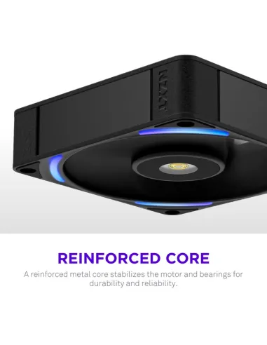 Ventilador NZXT F120X RGB Negro