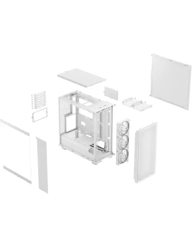 Caja PC Fractal Design EPOCH XL White TG RGB