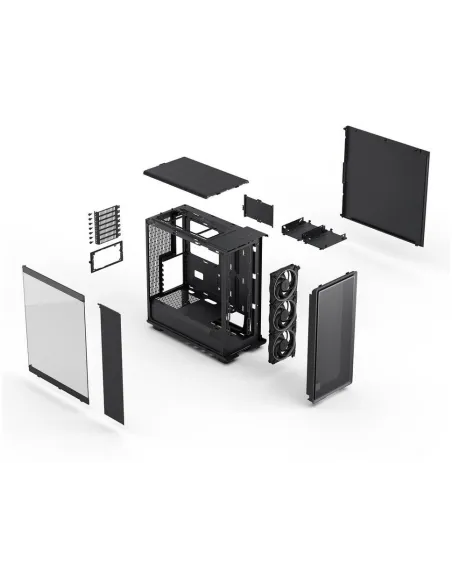 Caja PC Fractal Design Epoch XL Black TG RGB